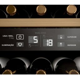 Adega Brastemp Dual Zone 33 Garrafas - Bzb33Be 220V - 4