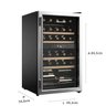 Adega Brastemp Dual Zone 33 Garrafas - Bzb33Be 110V - 9