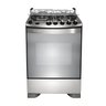 Fogão Brastemp 4 Bocas Cor Inox com Dupla Chama e Grill - Bfs4Gar - 1