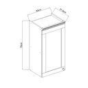 Ver imagem 3 de Aéreo de 40 Cm 1 Porta 100% Mdf 1524 Linha Iluminata Genialflex