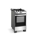 Ver imagem 2 de Fogão Brastemp 4 Bocas Cor Inox com Timer Digital - Bfo4Tar