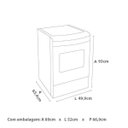 Ver imagem 3 de Fogão Brastemp 4 Bocas Cor Inox com Timer Digital - Bfo4Tar