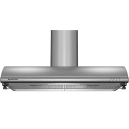 Depurador de Ar Brastemp 80 cm Inox 5 e 6 bocas com duto estético e duplo filtro - BAT80AR - 1 Depurador de Ar Brastemp 80 cm Inox 5 e 6 bocas com duto estético e duplo filtro - BAT80AR - 1