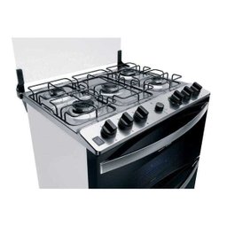 Fogão Brastemp 5 Bocas Duplo Forno Branco com Botões Removíveis e Exclusivo Aro Protetor - Bfd5Ncb - 3 Fogão Brastemp 5 Bocas Duplo Forno Branco com Botões Removíveis e Exclusivo Aro Protetor - Bfd5Ncb - 3