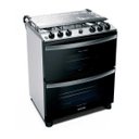Ver imagem 2 de Fogão Brastemp 5 Bocas Duplo Forno Branco com Botões Removíveis e Exclusivo Aro Protetor - Bfd5Ncb