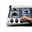 Ver imagem 5 de Fogão Brastemp 5 Bocas Duplo Forno Branco com Botões Removíveis e Exclusivo Aro Protetor - Bfd5Ncb
