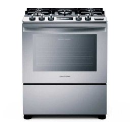 Fogão Brastemp 5 Bocas Cor Inox Forno Elétrico com Convecção e Meat Control - Bfs5Ccr - Bfs5Ccr - 1