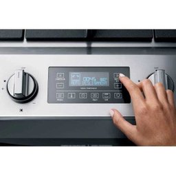 Fogão Brastemp 5 Bocas Cor Inox Forno Elétrico com Convecção e Meat Control - Bfs5Ccr - Bfs5Ccr - 2