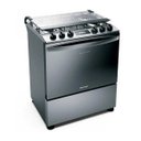 Ver imagem 2 de Fogão Brastemp 5 Bocas Cor Inox com Turbo Chama e Touch Timer com Autodesligamento - Bfs5gcr - Bfs5g