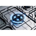 Ver imagem 4 de Fogão Brastemp 5 Bocas Cor Inox com Turbo Chama e Touch Timer com Autodesligamento - Bfs5gcr - Bfs5g