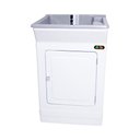 Ver imagem 1 de Tanque de Lavar Roupa Fiberblu Berlim 40 Litros Granitado Cinza
