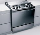 Ver imagem 2 de Fogão Brastemp 5 Bocas de Embutir Cor Inox com Turbo Chama e Touch Timer - Bys5Pcr - Bys5Pcr