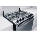 Ver mais imagens de Fogão Brastemp 5 Bocas de Embutir Cor Inox com Turbo Chama e Touch Timer - Bys5Pcr - Bys5Pcr