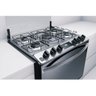 Fogão Brastemp 5 Bocas de Embutir Cor Inox com Turbo Chama e Touch Timer - Bys5Pcr - Bys5Pcr - 8