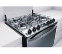 Ver mais imagens de Fogão Brastemp 5 Bocas de Embutir Cor Inox com Turbo Chama e Touch Timer - Bys5Pcr - Bys5Pcr