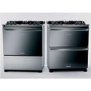 Ver mais imagens de Fogão Brastemp 5 Bocas de Embutir Cor Inox com Mesa de Vidro e Touch Timer com Autodesligamento - By