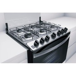 Fogão Brastemp 6 Bocas de Embutir Branco com Botões Removíveis e Exclusivo Aro Protetor - Bys6Ncb - 5 Fogão Brastemp 6 Bocas de Embutir Branco com Botões Removíveis e Exclusivo Aro Protetor - Bys6Ncb - 5