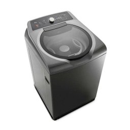 Máquina de Lavar Brastemp 15kg Double Wash Grafite Metálico com Ciclo Edredom - BWD15A9 - 1 Máquina de Lavar Brastemp 15kg Double Wash Grafite Metálico com Ciclo Edredom - BWD15A9 - 1