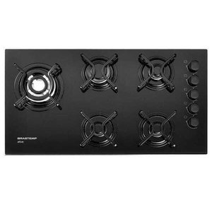 Cooktop 5 Bocas Brastemp com Quadrichama e Acendimento Automático - Bdd85Ae