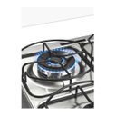Ver imagem 4 de Fogão Brastemp 4 Bocas Cor Inox com Grill e Timer Digital - Bf150Ar