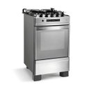 Ver imagem 1 de Fogão Brastemp 4 Bocas Cor Inox com Grill e Timer Digital - Bf150Ar