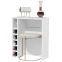 Ver imagem 4 de Aparador Adega Bar Para Cervejeira Branco - JM Casa dos Móveis