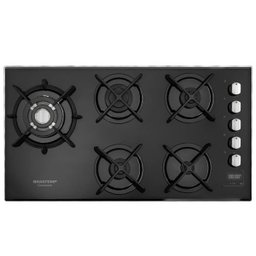Cooktop 5 Bocas Brastemp com Quadrichama e Timer Touch - Bdt86Ae - Bdt86Ae - 1