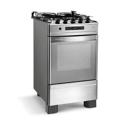 Fogão Brastemp 4 Bocas Cor Inox com Grill e Timer Digital - Bf150Ar - 1