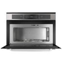 Ver imagem 2 de Micro-ondas Brastemp de Embutir 40L Cor Inox com Grill - Bmo40Ar 220V