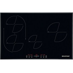 Cooktop 4 Bocas de Indução Brastemp Gourmand com Smart Zone - Bdj77Ae - 1 Cooktop 4 Bocas de Indução Brastemp Gourmand com Smart Zone - Bdj77Ae - 1