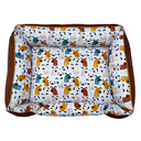 Ver imagem 3 de Caminha para Cachorro Retangular Caramelo 100% Algodão Duz Pets - Espaço e Conforto para Esticar:p