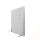 Ver imagem 6 de Cabeceira Solteiro 102cm Design Moderno para Quarto Linea
