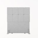 Ver imagem 3 de Cabeceira Solteiro 102cm Design Moderno para Quarto Linea