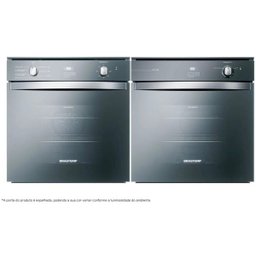 Forno de Embutir a Gás 78 Litros Espelhado com Grill e Timer Touch - BOA84AR - BOA Brastemp - 7