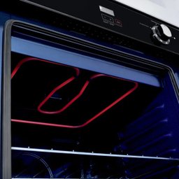 Forno de embutir a gás Brastemp 78 litros Preto com grill e timer touch - BOA84AE - 10