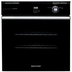 Forno de embutir a gás Brastemp 78 litros Preto com grill e timer touch - BOA84AE - 8