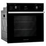 Forno de embutir elétrico Brastemp 84 litros Preto com convecção e timer touch - BOC84AE - 3