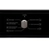 Forno de embutir elétrico Brastemp 84 litros Preto com convecção e timer touch - BOC84AE - 5
