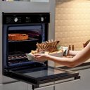 Ver imagem 2 de Forno de embutir elétrico Brastemp 84 litros Preto com convecção e timer touch - BOC84AE