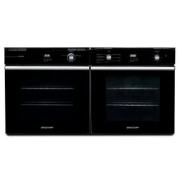 Forno de embutir elétrico Brastemp 84 litros Preto com convecção e timer touch - BOC84AE - 13