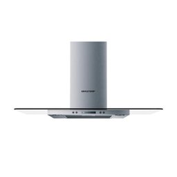 Coifa Vidro Plano Parede Brastemp 90 cm - BAP90AR - BAP90AR - 1