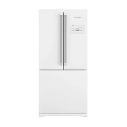Geladeira Brastemp Frost Free Side Inverse 540 litros Branca com Ice Maker - BRO80AB - 1