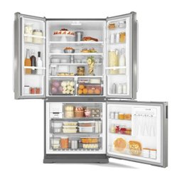 Geladeira Brastemp Frost Free Side Inverse 540 Litros Cor Inox com Ice Maker - Bro80ak - 4