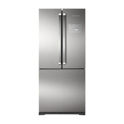 Geladeira Brastemp Frost Free Side Inverse 540 Litros Cor Inox com Ice Maker - Bro80ak - 1