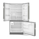 Ver imagem 3 de Geladeira Brastemp Frost Free Side Inverse 540 Litros Cor Inox com Ice Maker - Bro80ak