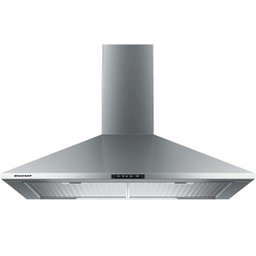 Coifa de Parede Brastemp 60 cm Inox piramidal 4 bocas com duplo filtro - BAI60BR - 1