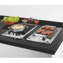 Ver imagem 4 de Cooktop 2 Bocas Elétrico Dominó Brastemp Inox com Mesa Vitrocerâmica - Bdf30Ar - Bdf30Ar