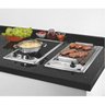 Cooktop 2 Bocas Elétrico Dominó Brastemp Inox com Mesa Vitrocerâmica - Bdf30Ar - Bdf30Ar - 4