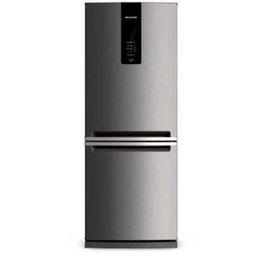 Geladeira Brastemp Frost Free Inverse 443 Litros Cor Inox com Turbo Ice - Bre57ak - 1