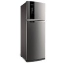 Ver imagem 2 de Geladeira Brastemp Frost Free Duplex 500 litros cor Inox com Turbo Control - BRM58AK